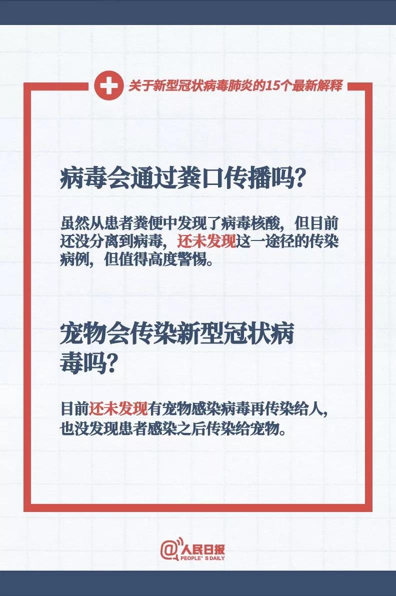 新型冠狀病毒會通過糞口傳播嗎，寵物會傳染新型冠狀病毒嗎？.jpg