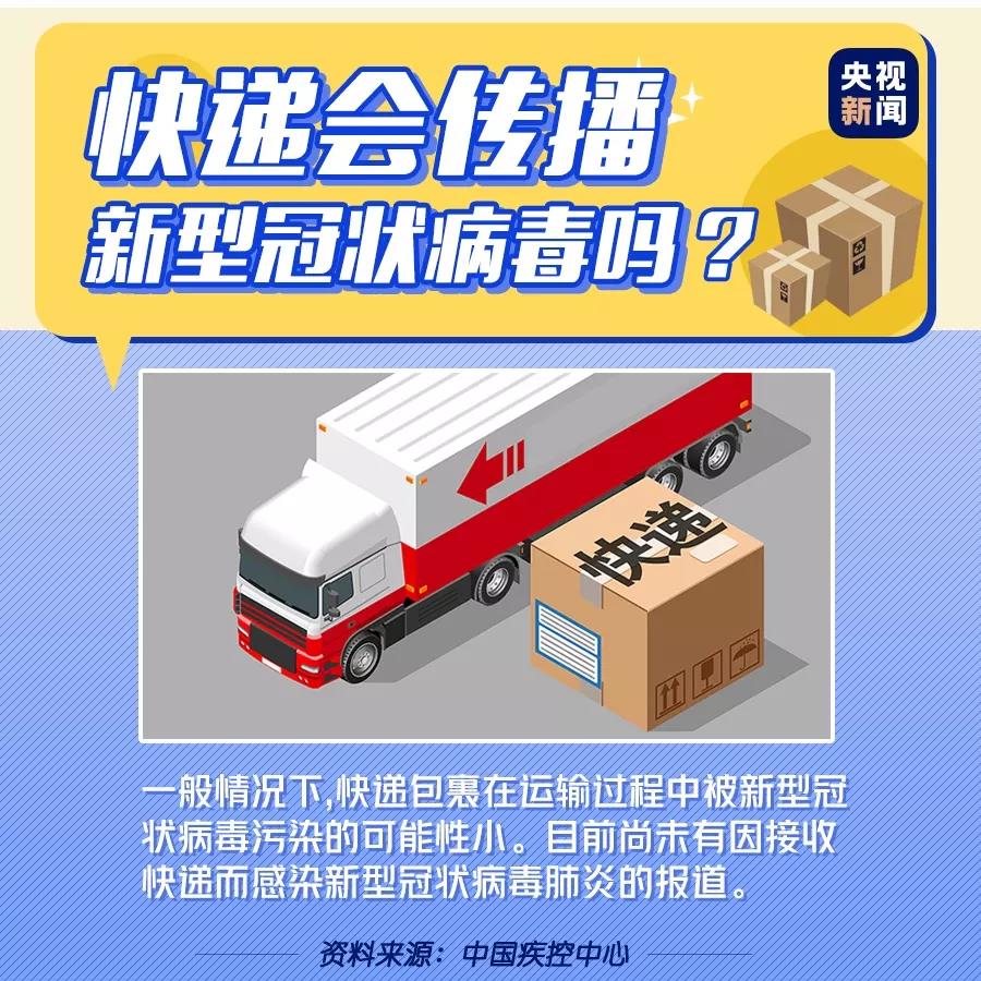 快遞會傳播新型冠狀病毒嗎，疫情期間收快遞安全嗎？.jpg