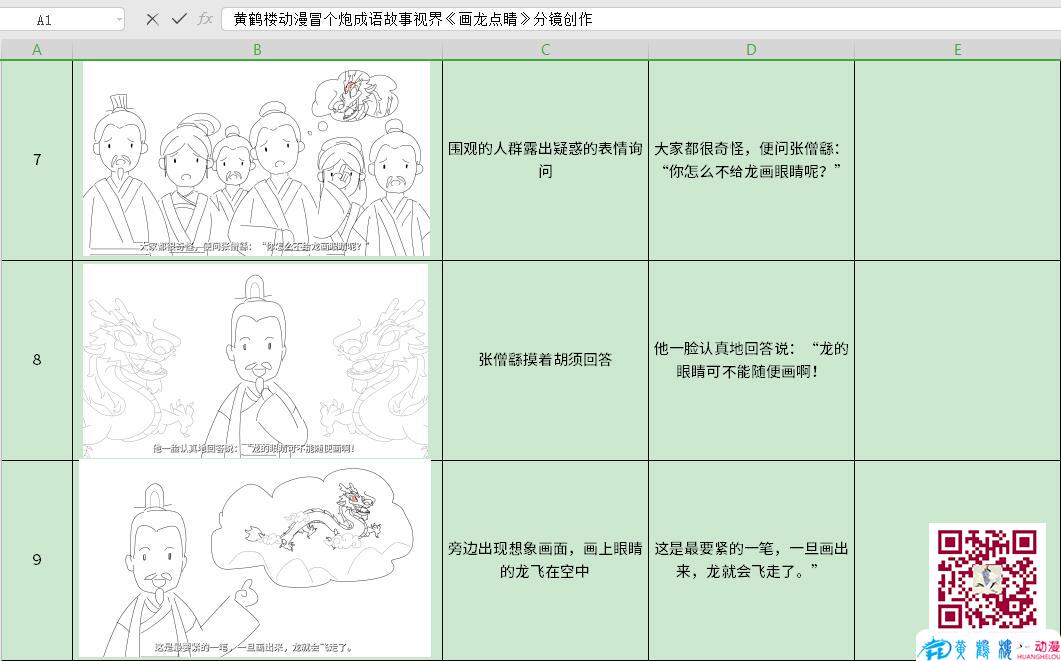黃鶴樓動漫冒個炮成語故事視界《畫龍點睛》分鏡創(chuàng)作鏡頭三.jpg