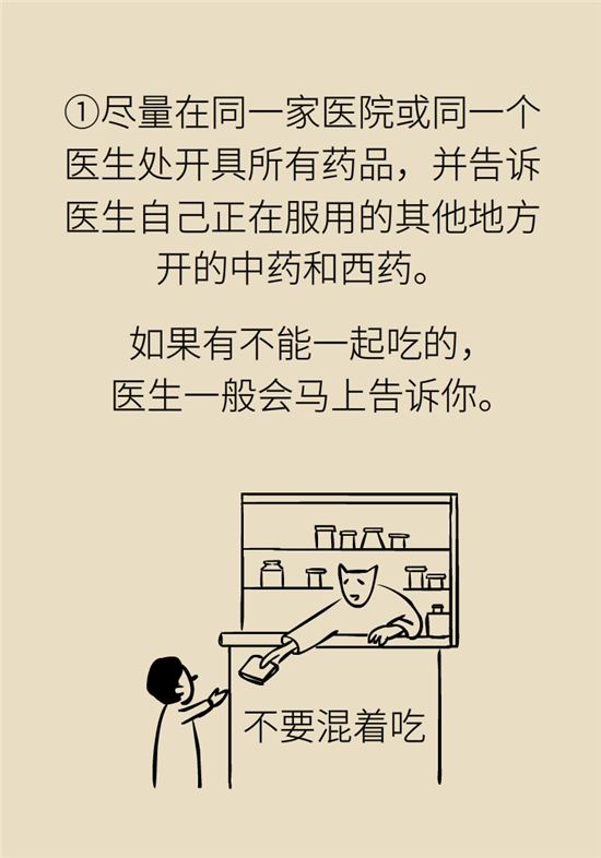 中藥西藥能一起吃嗎？
