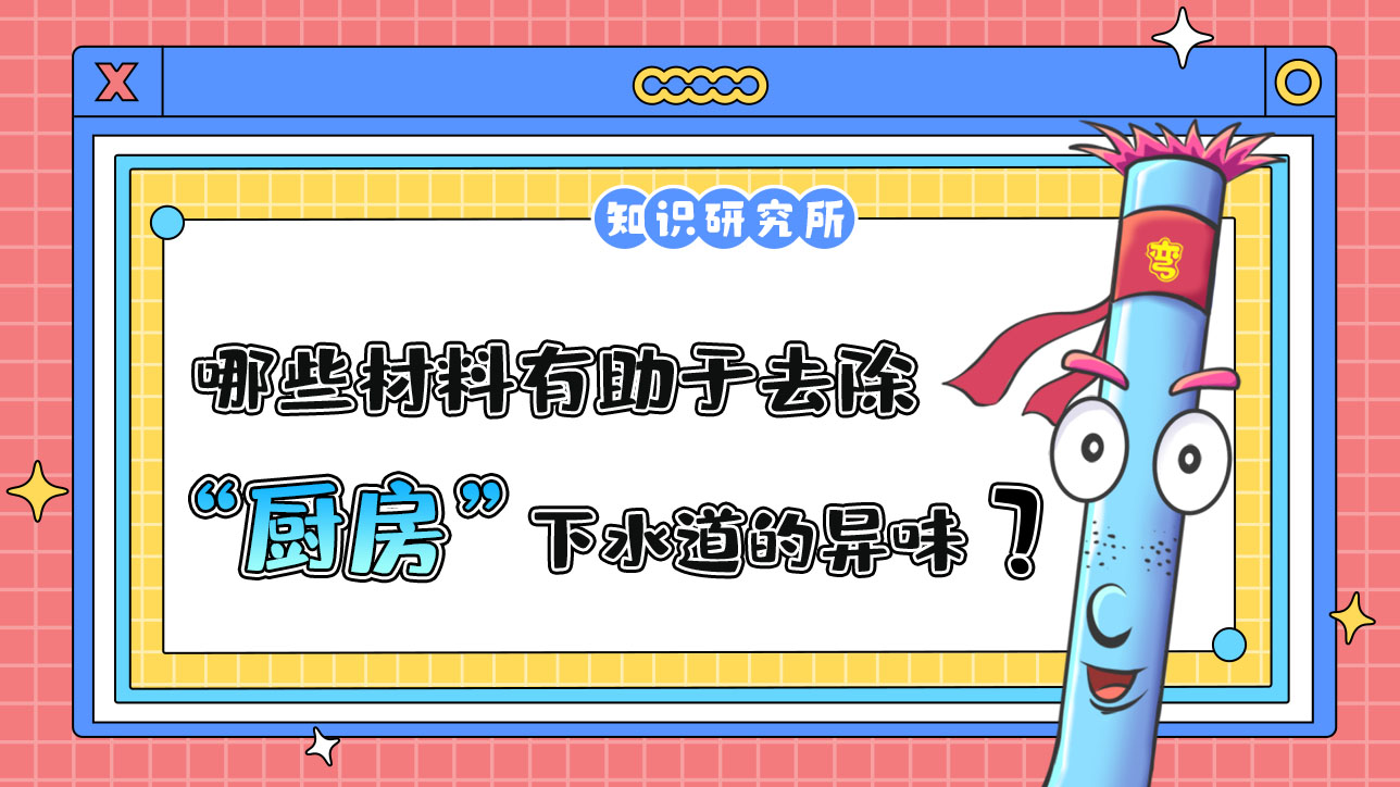 哪些材料有助于去除廚房下水道的異味？.jpg